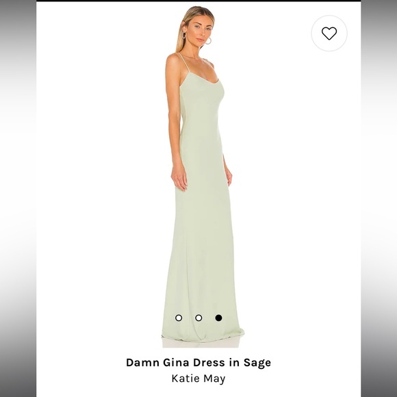 NEW BRIDESMAIDS DRESS.Damn Gina by Katie May. Sage dress, M, Never worn. - Picture 1 of 8